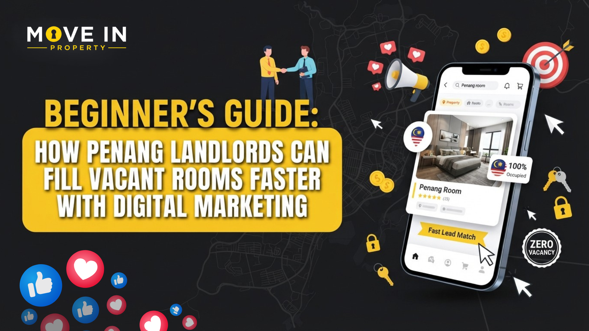 Beginner’s Guide: How Penang Landlords Can Fill Vacant Rooms Faster with Digital Marketing