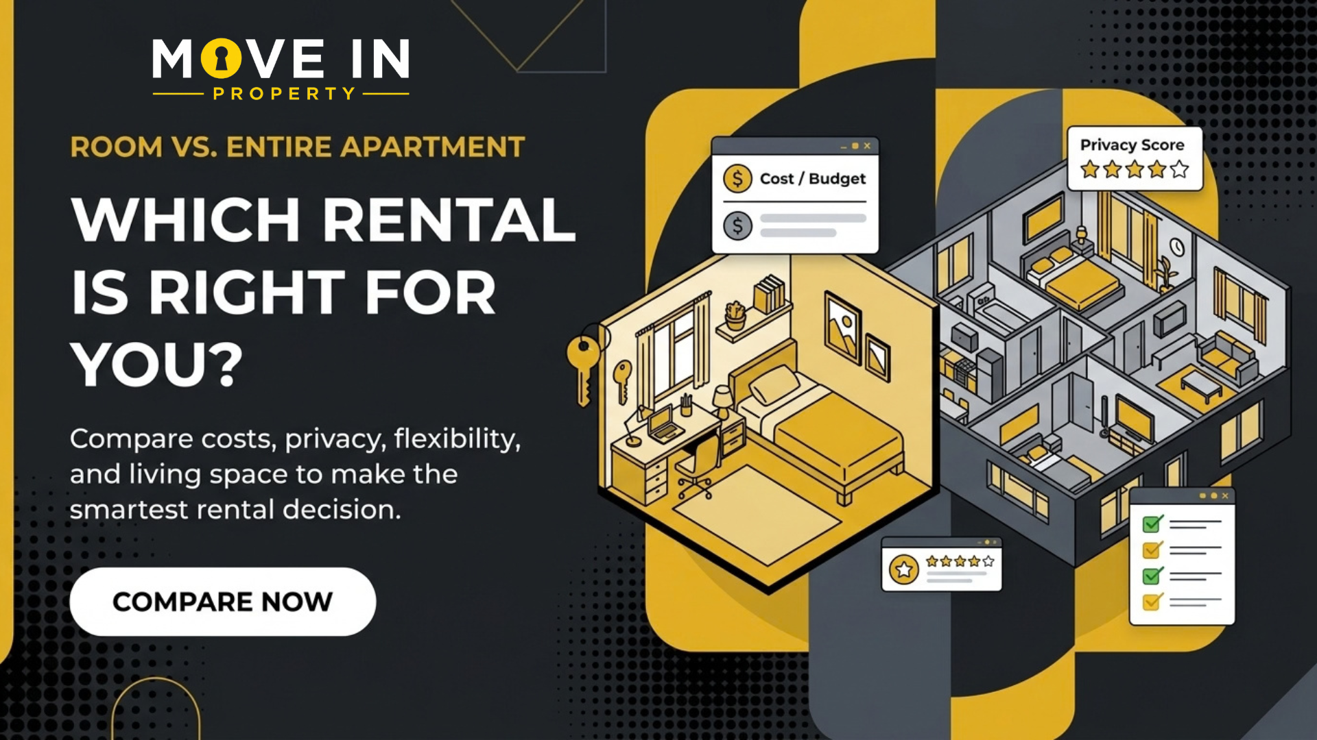 Rent a Room vs Entire Apartment, Which Is Better for Students?